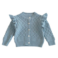 Load image into Gallery viewer, Baby Kid Girls Solid Color Cardigan Wholesale 240802352
