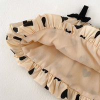 Load image into Gallery viewer, 2 Pieces Set Baby Kid Girls Love heart Bow Tank Tops And Shorts Wholesale 24080236
