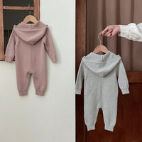 Load image into Gallery viewer, Baby Kid Girls Boys Solid Color Jumpsuits Wholesale 240802369
