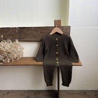 Load image into Gallery viewer, Baby Kid Girls Boys Solid Color Jumpsuits Wholesale 240802370
