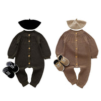 Load image into Gallery viewer, Baby Kid Girls Boys Solid Color Jumpsuits Wholesale 240802370
