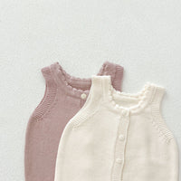 Load image into Gallery viewer, 2 Pieces Set Baby Kid Girls Solid Color Tank Tops And Shorts Wholesale 240802372
