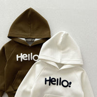 Load image into Gallery viewer, 2 Pieces Set Baby Kid Boys Letters Hoodies Sweatshirts And Pants Wholesale 240802374

