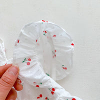 Load image into Gallery viewer, Baby Girls Fruit Embroidered Dresses Wholesale 24080240
