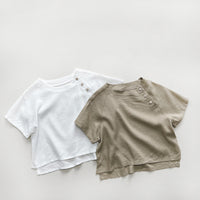 Load image into Gallery viewer, Baby Kid Girls Boys Solid Color Tops Wholesale 24080245
