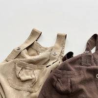 Load image into Gallery viewer, Baby Kid Girls Boys Solid Color Rompers Wholesale 24080247
