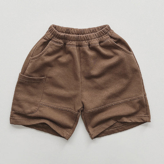 Baby Kid Boys Solid Color Shorts Wholesale 24080248