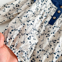 Load image into Gallery viewer, Baby Girls Flower Print Rompers Wholesale 24080253
