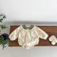 Load image into Gallery viewer, Baby Girls Flower Rompers Wholesale 24080258
