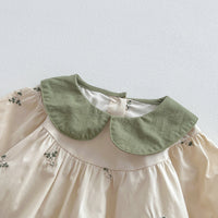 Load image into Gallery viewer, Baby Girls Flower Rompers Wholesale 24080258
