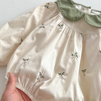 Load image into Gallery viewer, Baby Girls Flower Rompers Wholesale 24080258
