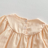 Load image into Gallery viewer, Baby Girls Cartoon Embroidered Rompers Wholesale 24080261
