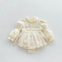 Load image into Gallery viewer, Baby Girls Solid Color Rompers Wholesale 24080262
