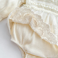 Load image into Gallery viewer, Baby Girls Solid Color Rompers Wholesale 24080262
