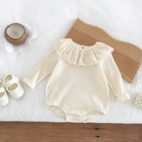 Load image into Gallery viewer, Baby Girls Solid Color Rompers Wholesale 24080265
