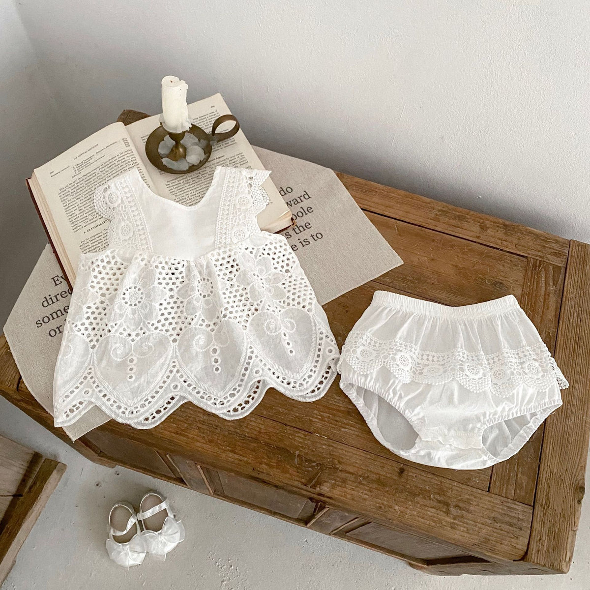 2 Pieces Set Baby Kid Girls Solid Color Tank Tops And Shorts Wholesale 24080280