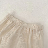 Load image into Gallery viewer, 2 Pieces Set Baby Kid Girls Solid Color Tops And Shorts Wholesale 24080282
