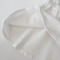 Load image into Gallery viewer, 2 Pieces Set Baby Kid Girls Solid Color Tank Tops And Shorts Wholesale 24080286
