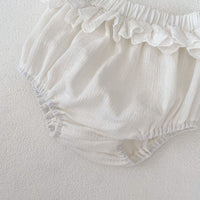 Load image into Gallery viewer, 2 Pieces Set Baby Kid Girls Solid Color Tank Tops And Shorts Wholesale 24080286
