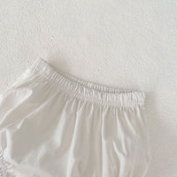 Load image into Gallery viewer, 2 Pieces Set Baby Kid Girls Checked Tops And Solid Color Shorts Wholesale 24080287
