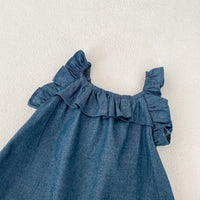 Load image into Gallery viewer, Baby Girls Solid Color Rompers Wholesale 24080291
