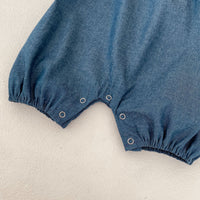 Load image into Gallery viewer, Baby Girls Solid Color Rompers Wholesale 24080291
