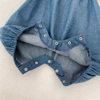 Load image into Gallery viewer, Baby Girls Solid Color Rompers Wholesale 24080291
