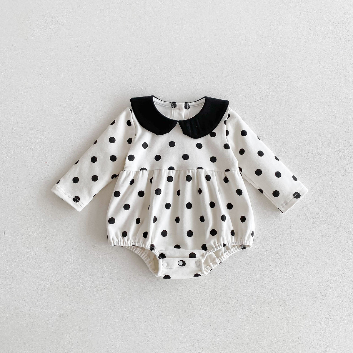 Baby Girls Polka dots Rompers Wholesale 24080297