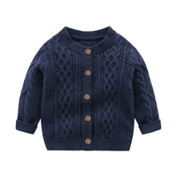 Load image into Gallery viewer, Baby Kid Girls Boys Solid Color Cardigan Wholesale 24091302
