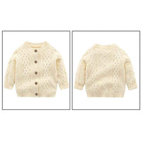 Load image into Gallery viewer, Baby Kid Girls Boys Solid Color Cardigan Wholesale 24091302
