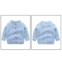 Load image into Gallery viewer, Baby Kid Girls Boys Solid Color Cardigan Wholesale 24091302
