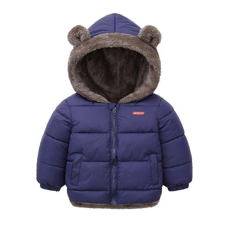 Baby Kid Unisex Solid Color Jackets Outwears Wholesale 24091304