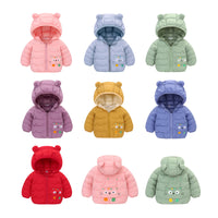 Load image into Gallery viewer, Baby Kid Girls Boys Solid Color Cartoon Jackets Outwears Wholesale 24091305
