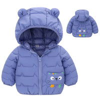Load image into Gallery viewer, Baby Kid Girls Boys Solid Color Cartoon Jackets Outwears Wholesale 24091305
