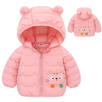 Load image into Gallery viewer, Baby Kid Girls Boys Solid Color Cartoon Jackets Outwears Wholesale 24091305
