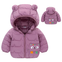 Load image into Gallery viewer, Baby Kid Girls Boys Solid Color Cartoon Jackets Outwears Wholesale 24091305
