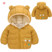 Load image into Gallery viewer, Baby Kid Girls Boys Solid Color Cartoon Jackets Outwears Wholesale 24091305

