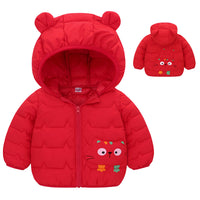 Load image into Gallery viewer, Baby Kid Girls Boys Solid Color Cartoon Jackets Outwears Wholesale 24091305
