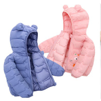 Load image into Gallery viewer, Baby Kid Girls Boys Solid Color Cartoon Jackets Outwears Wholesale 24091305
