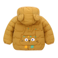 Load image into Gallery viewer, Baby Kid Girls Boys Solid Color Cartoon Jackets Outwears Wholesale 24091305
