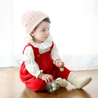Load image into Gallery viewer, Baby Girls Boys Solid Color Crochet Jumpsuits Wholesale 24091307
