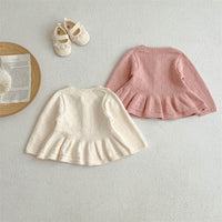 Load image into Gallery viewer, Baby Kid Girls Solid Color Cardigan Wholesale 24091309
