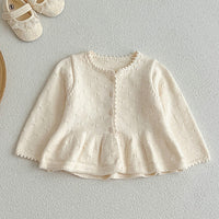 Load image into Gallery viewer, Baby Kid Girls Solid Color Cardigan Wholesale 24091309
