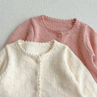 Load image into Gallery viewer, Baby Kid Girls Solid Color Cardigan Wholesale 24091309
