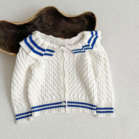 Load image into Gallery viewer, Baby Kid Girls Color-blocking Cardigan Wholesale 24091310
