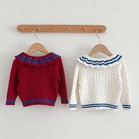 Load image into Gallery viewer, Baby Kid Girls Color-blocking Cardigan Wholesale 24091310
