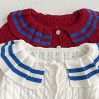 Load image into Gallery viewer, Baby Kid Girls Color-blocking Cardigan Wholesale 24091310
