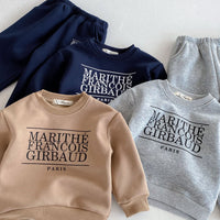 Load image into Gallery viewer, 2 Pieces Set Baby Kid Boys Letters Tops And Pants Wholesale 240913109
