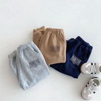 Load image into Gallery viewer, 2 Pieces Set Baby Kid Boys Letters Tops And Pants Wholesale 240913109
