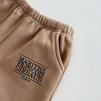 Load image into Gallery viewer, 2 Pieces Set Baby Kid Boys Letters Tops And Pants Wholesale 240913109
